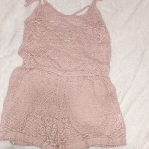 Empyre Blush Lace Romper